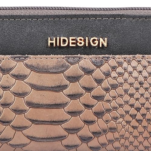 Hidesign Women's Leather Zip Around Wallet
