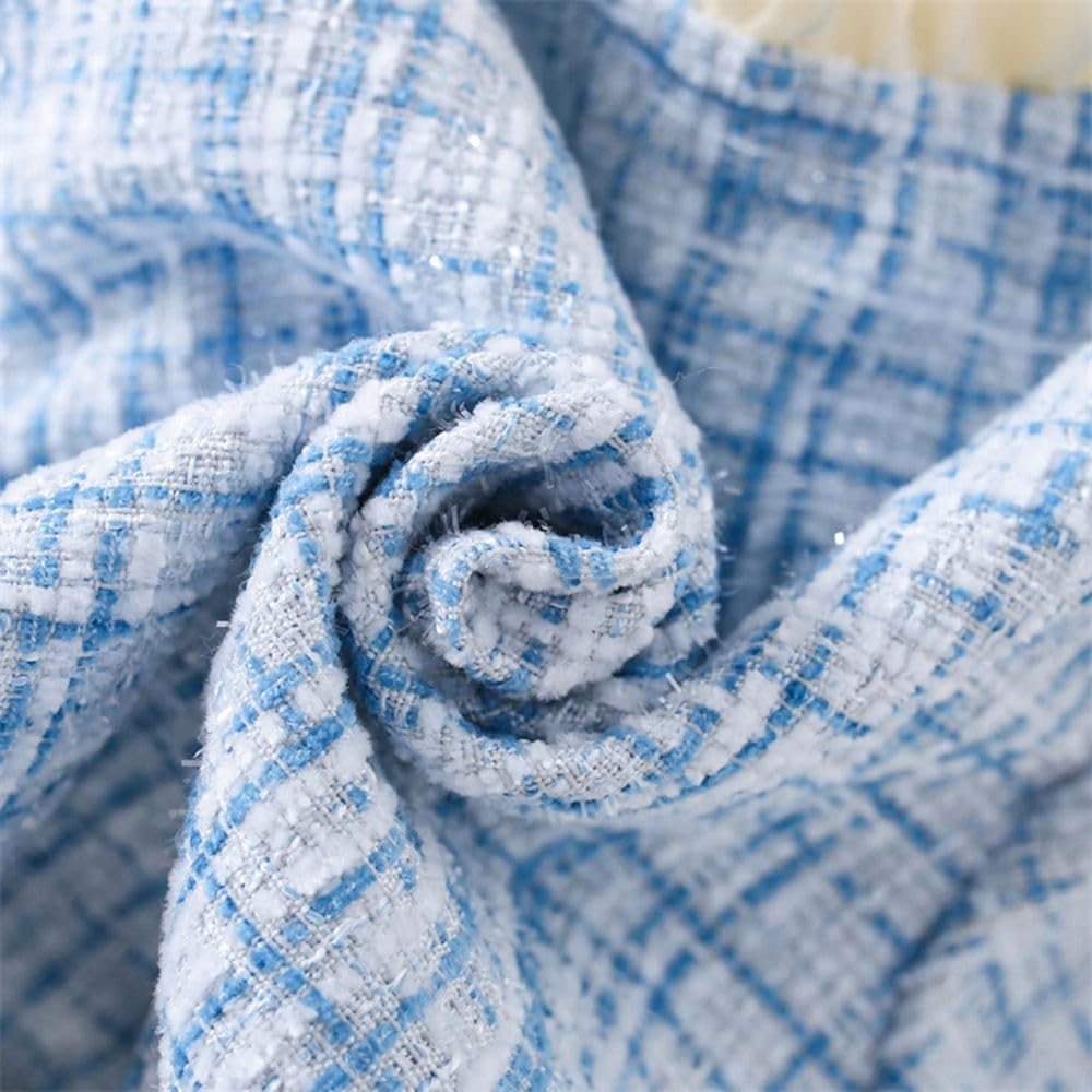 Hopscotch Girls Polyester Waist Length Jackets in Blue Color For Ages 2-3 Years