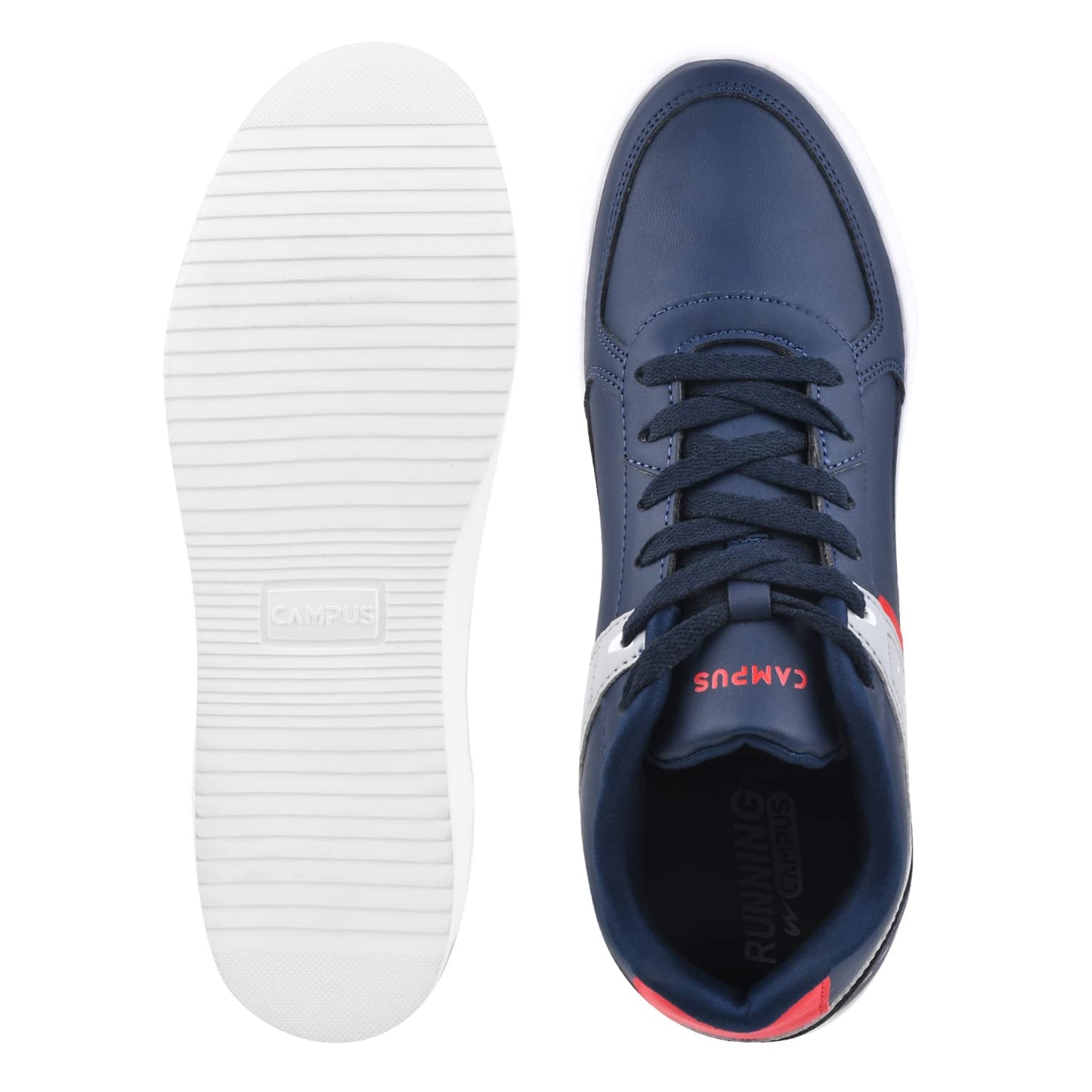 Campus Men's OG-02 BLU/L.Gry Sneakers - 9UK/India OG-02