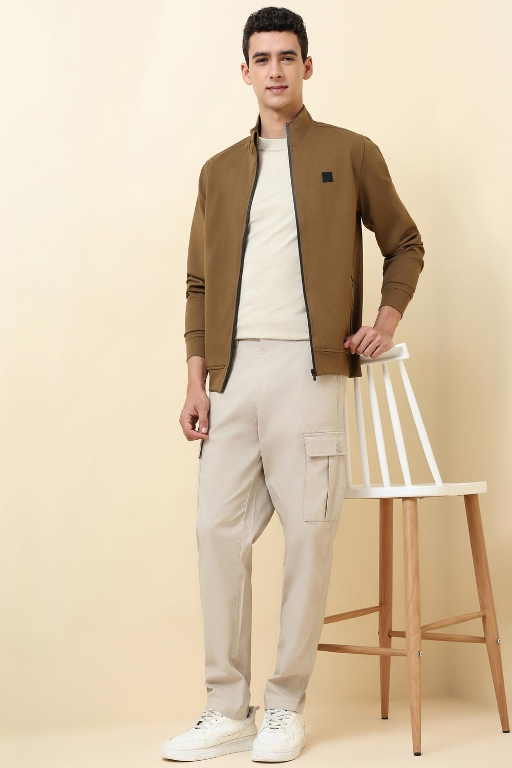 Allen Solly Men's A-Line Coat