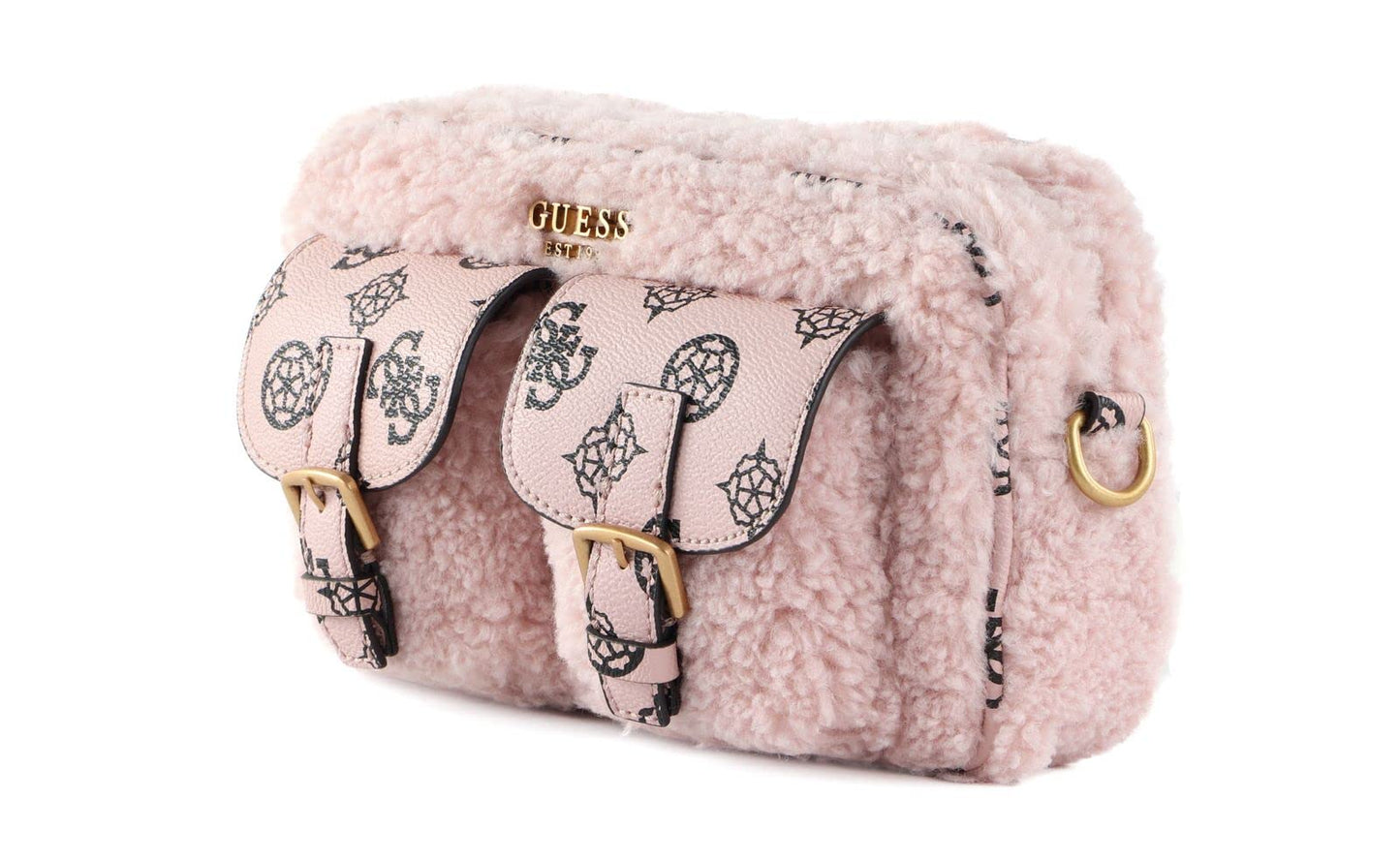 GUESS No Limit Crossbody Sling, Pink Multi