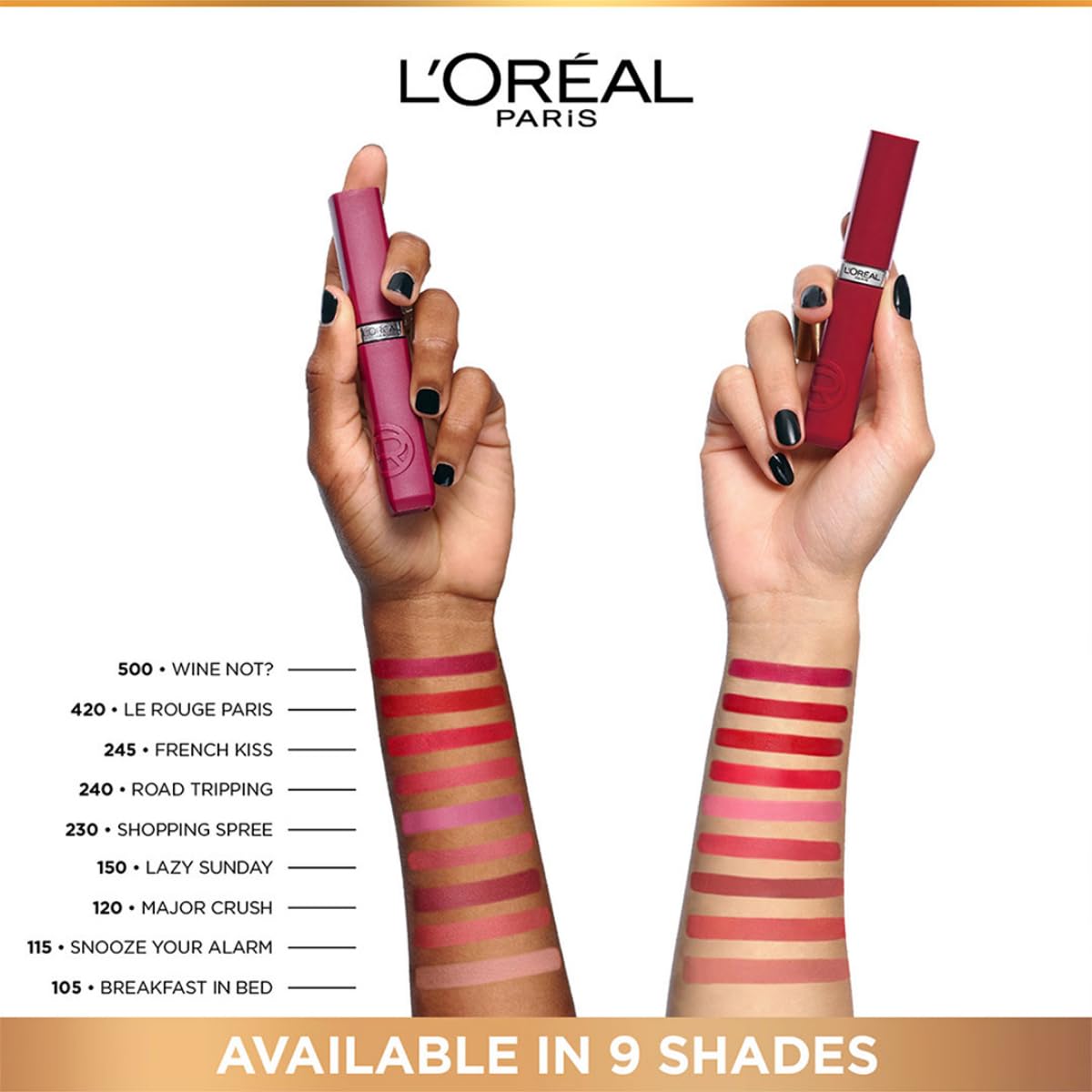 L'Oreal Paris Infallible Matte Resistance Liquid Lipstick, Road Tripping 240, 5 ml