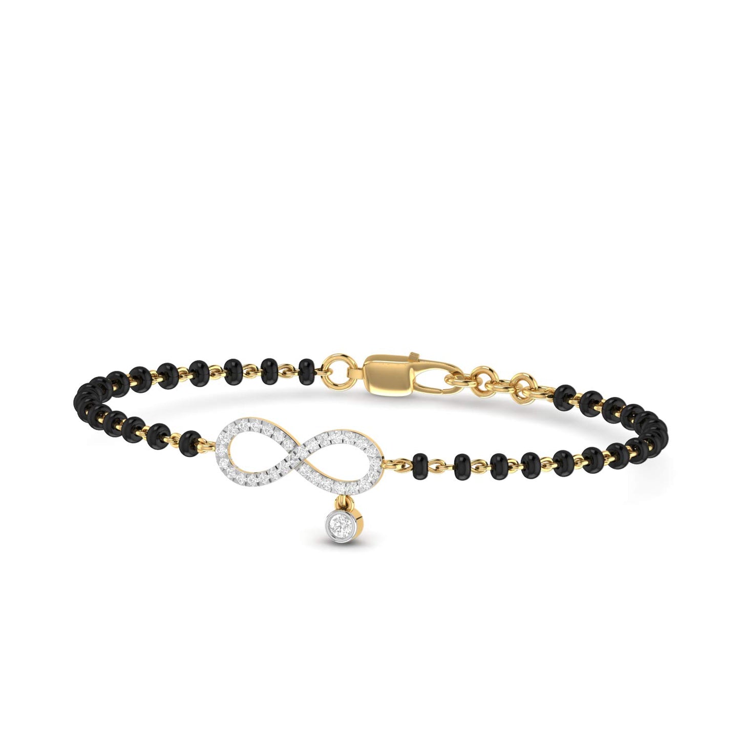 PC Jeweller 18k (750) Yellow Gold and Diamond Bracelet for Women