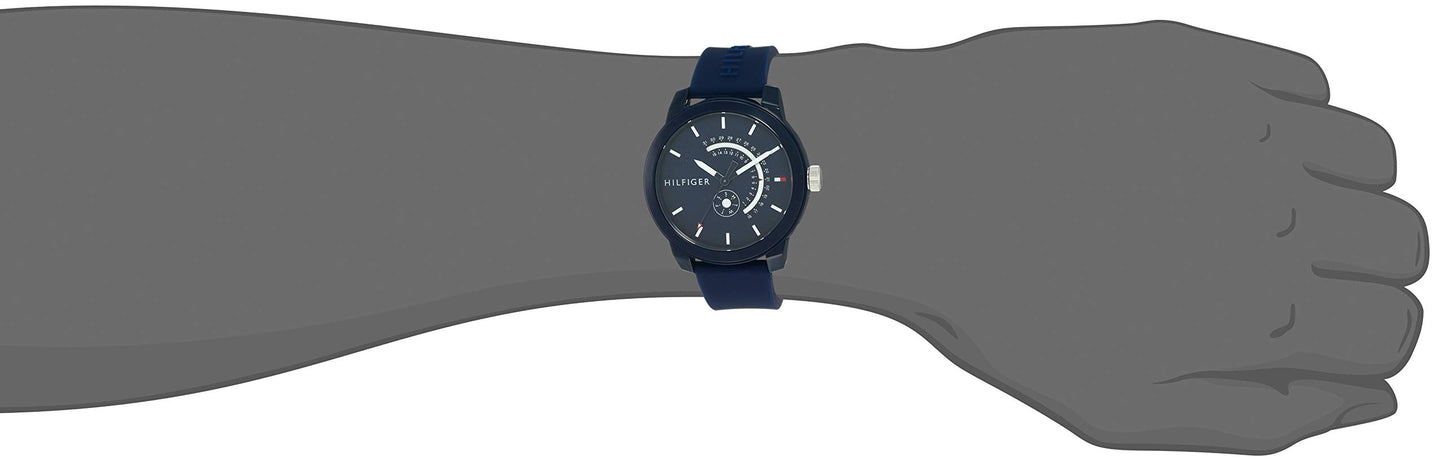 Tommy Hilfiger Analog Blue Dial Men's Watch-TH1791482