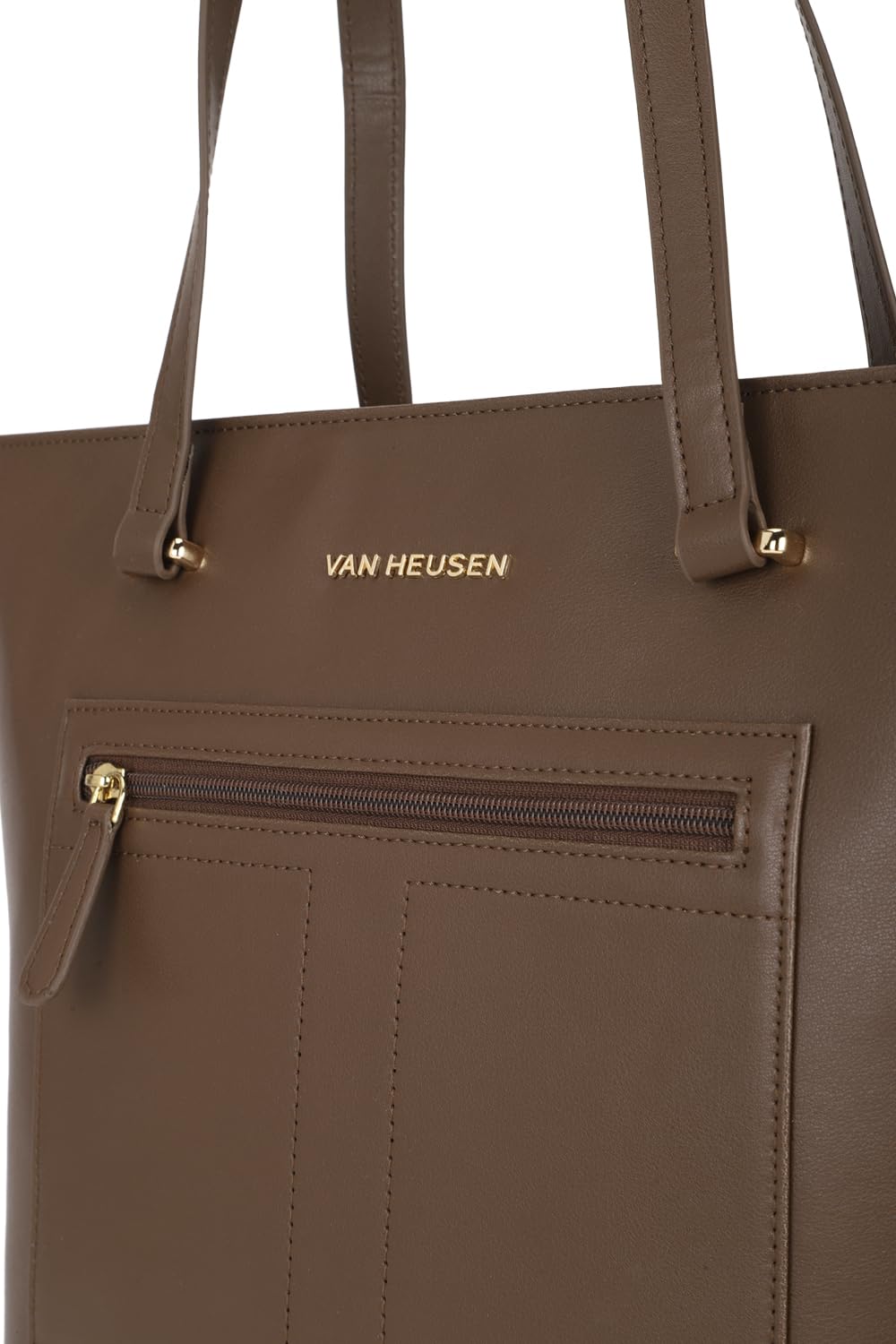 Van Heusen womens Avery Brown Handbags - One Size