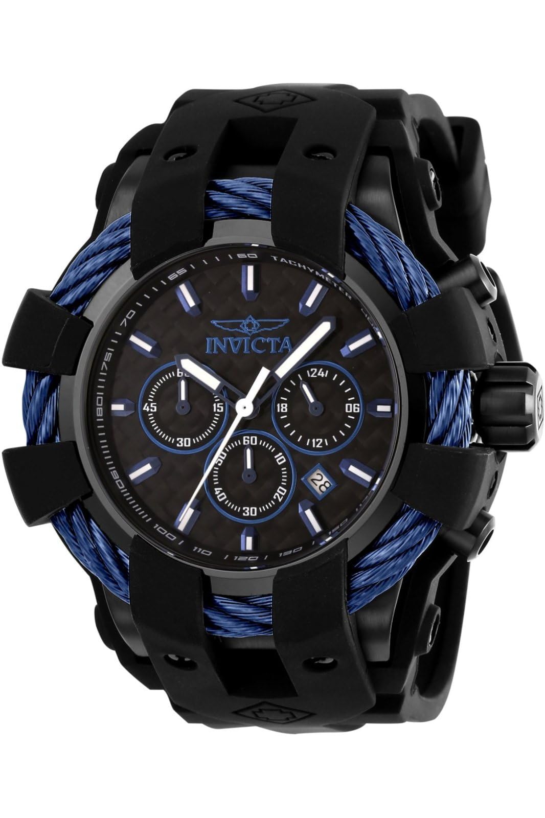 Invicta Bolt Quartz Black Dial Analog Watch for - Men 23868