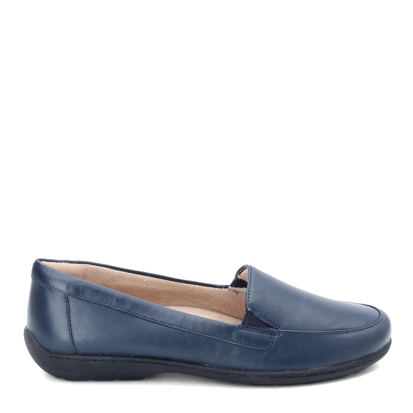 Women's Natural Soul, Kacy Slip-On, Navy Leather, 9 Wide
