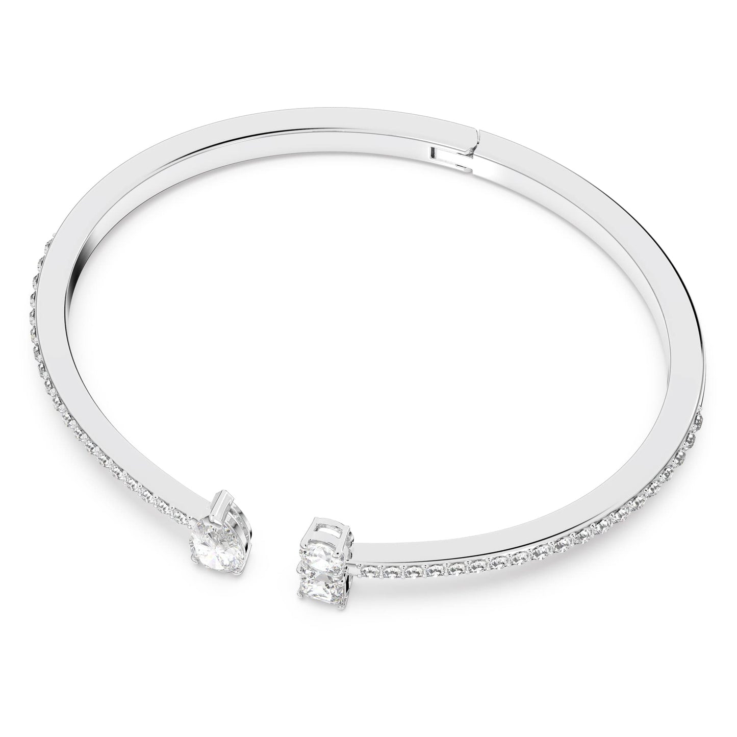 Attract Bangle, M, Crystal, Crystal