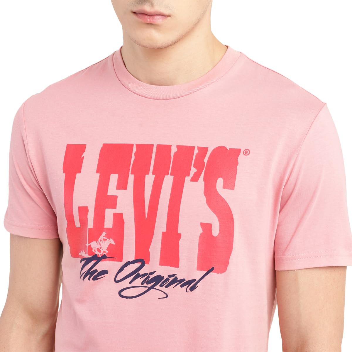 Levi's Men's Slim Fit T-Shirt (16960-1099_Pink