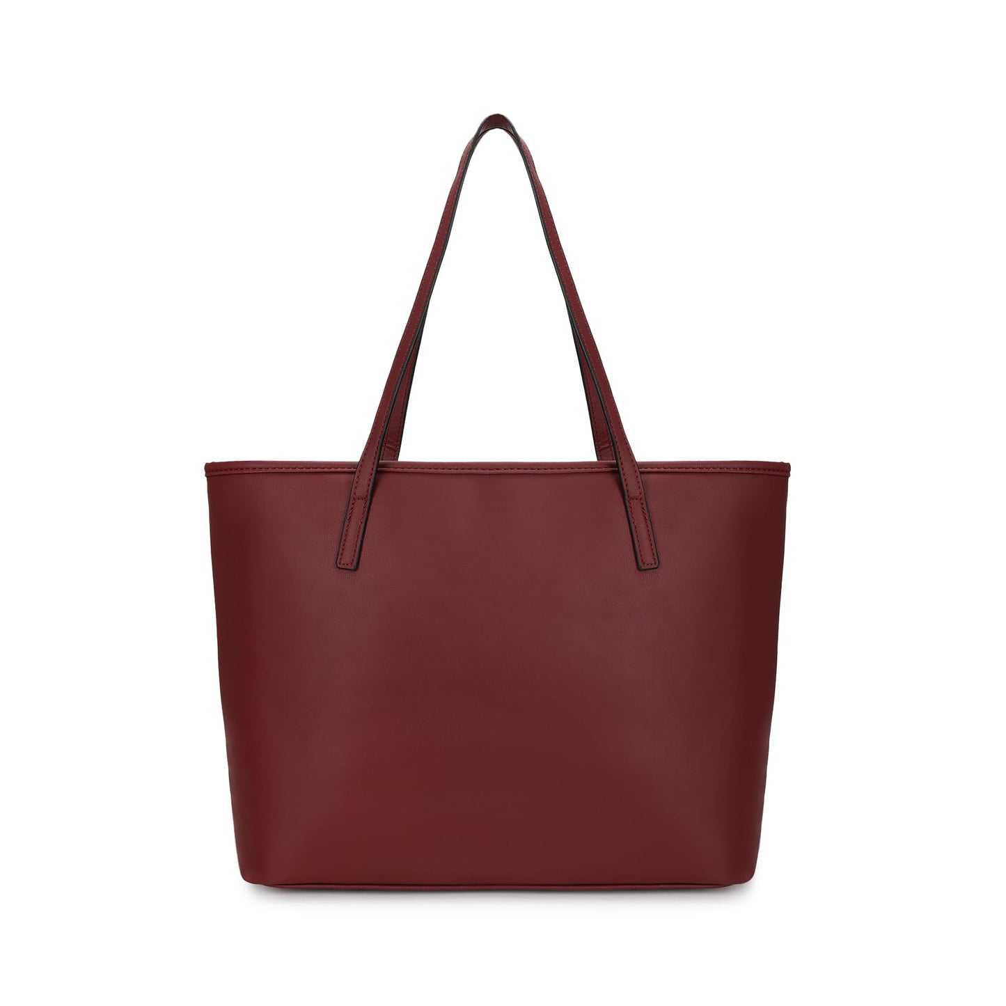 Fastrack Textured Quilted Weaving Tote Bag For Women | Fits Upto 15" Laptop | Trendy Faux Leather Tote With Zip Closure and Comfy Shoulder Straps | Spacious Handbag With Inner Pockets