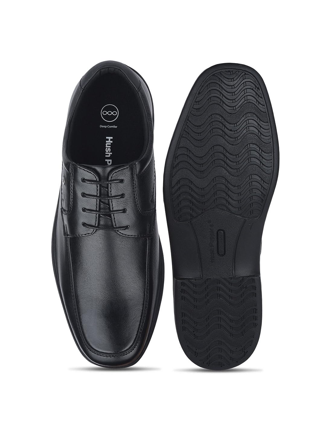 Hush Puppies Men Formal Derby Shoes - Black (8Uk)