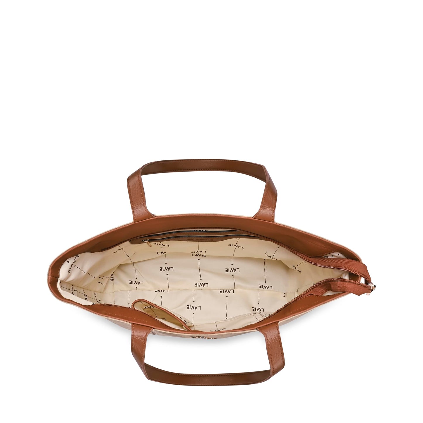 Lavie Women's Mono Neghan Monogram Print Tote Bag for Women | Tote Bag for Work | Ladies purse | Stylish Shoulder Bag | Gift for Women