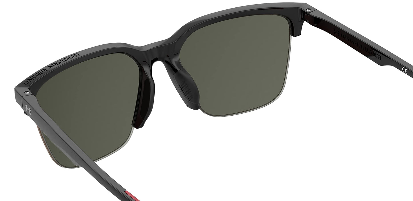 Under Armour Non-Polarized Square Male's Sunglasses-(UA PHENOM/F OIT 57UZ| Black color