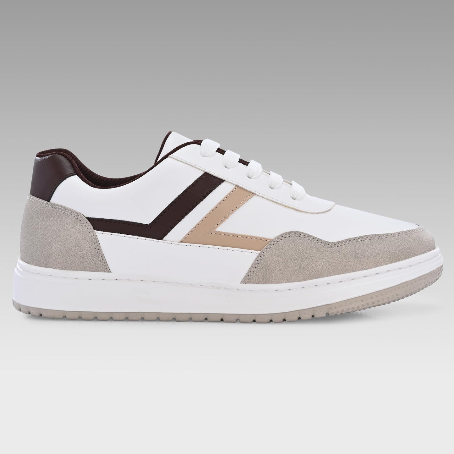 Cruiser Sneaker for Men | Ultimate Comfort & Style with Soft Cushioned Insole | Trendy Lace-Up Design for Casual Outfits & Everyday Wear 2629_CHICKU_9 UK