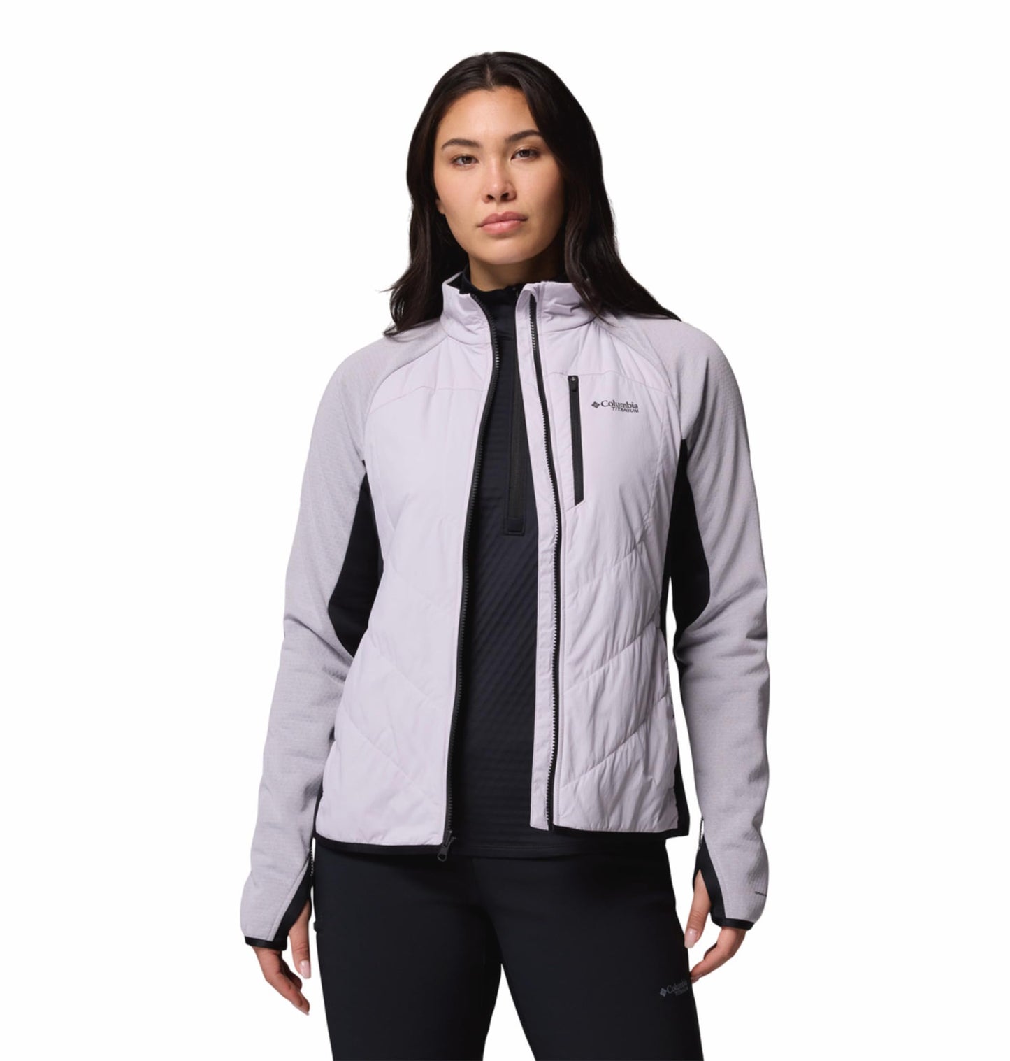 Columbia Women Purple OmniHeat Arctic Hybrid Fleece Jacket, M