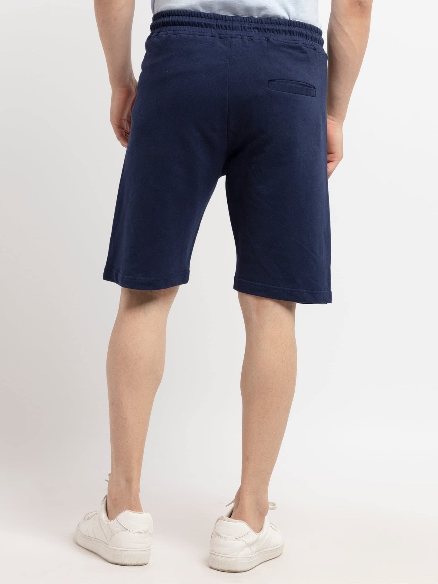 Status Quo Men's Cotton Transformers Printed Shorts | Navy | S | TF-SH-3527-NAVY-S |