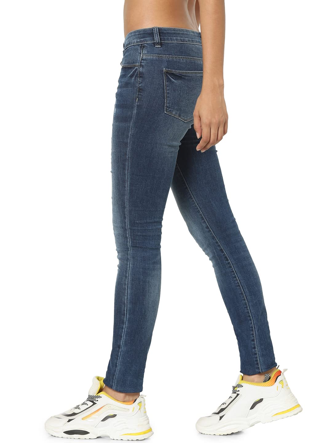 ONLY Skinny Fit Jeans (15282677_Medium Blue Denim_28)