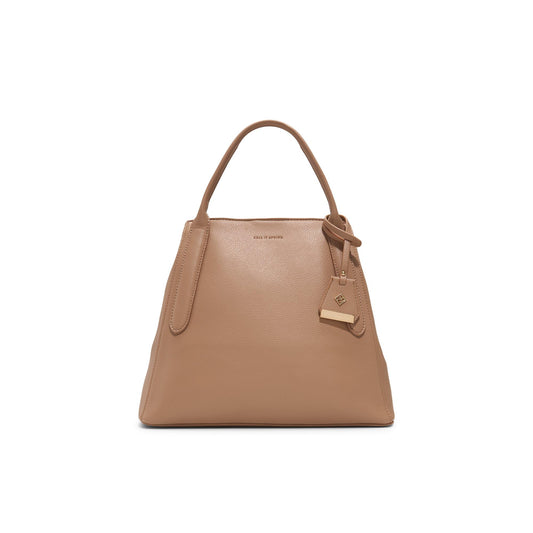 Call It Spring LOPBURI Beige Women's Satchel
