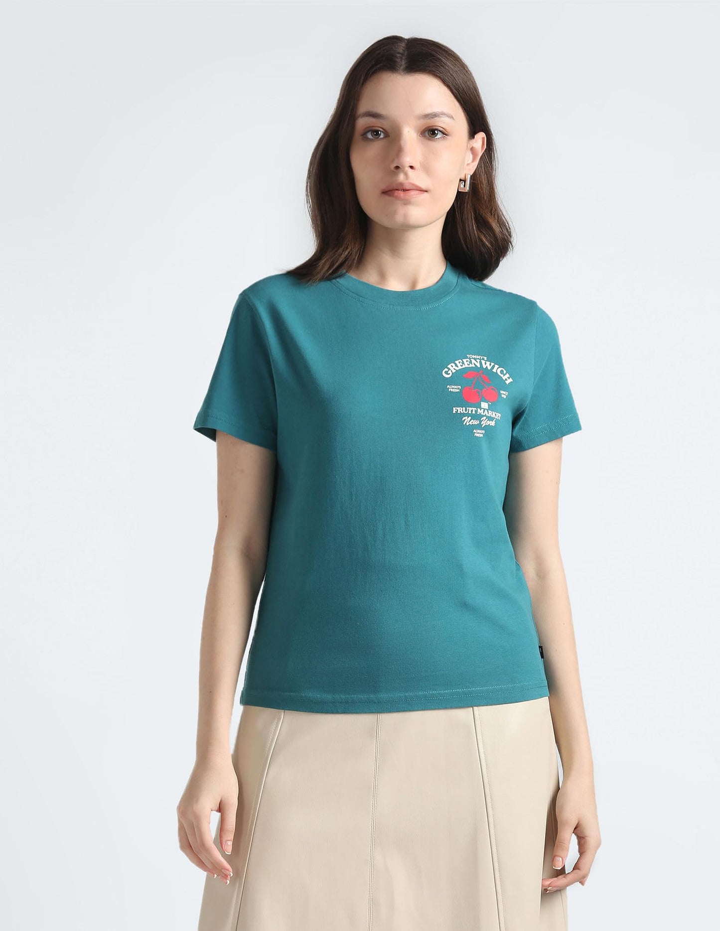 Tommy Hilfiger Women's Regular Fit T-Shirt (S24JWKT203