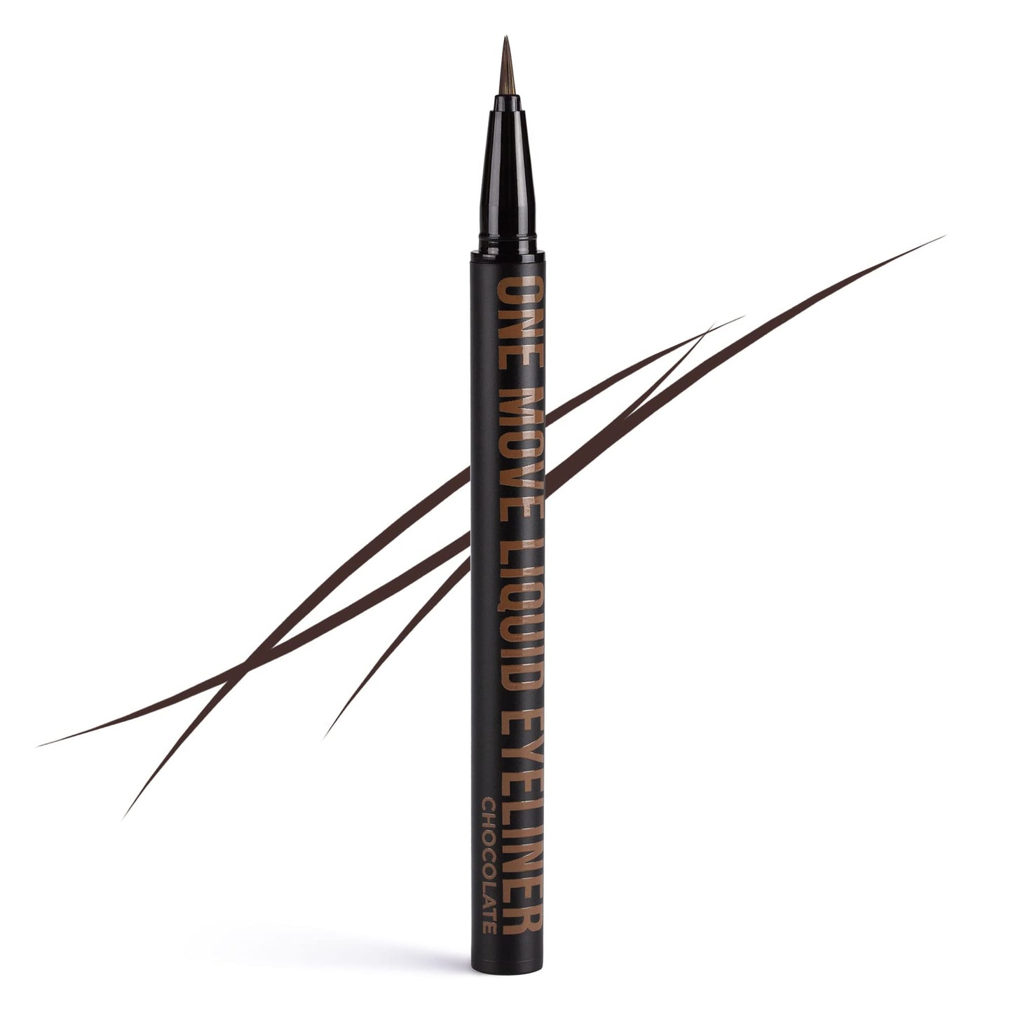 Inglot One Move Liquid Eyeliner Chocolate - 0.55 ml Waterproof and smudge-proof