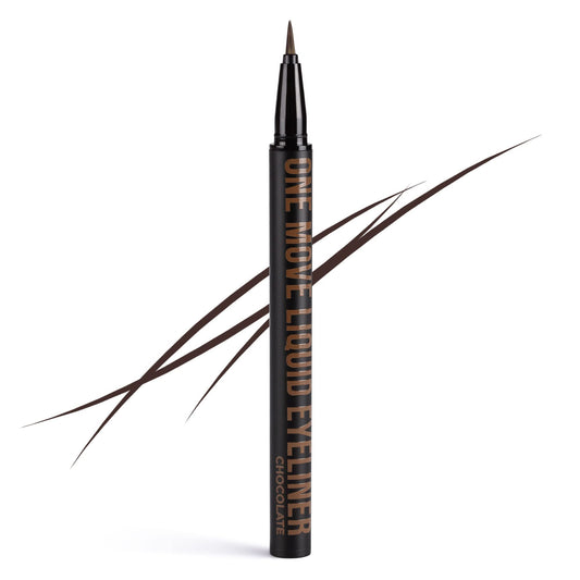 Inglot One Move Liquid Eyeliner Chocolate - 0.55 ml Waterproof and smudge-proof