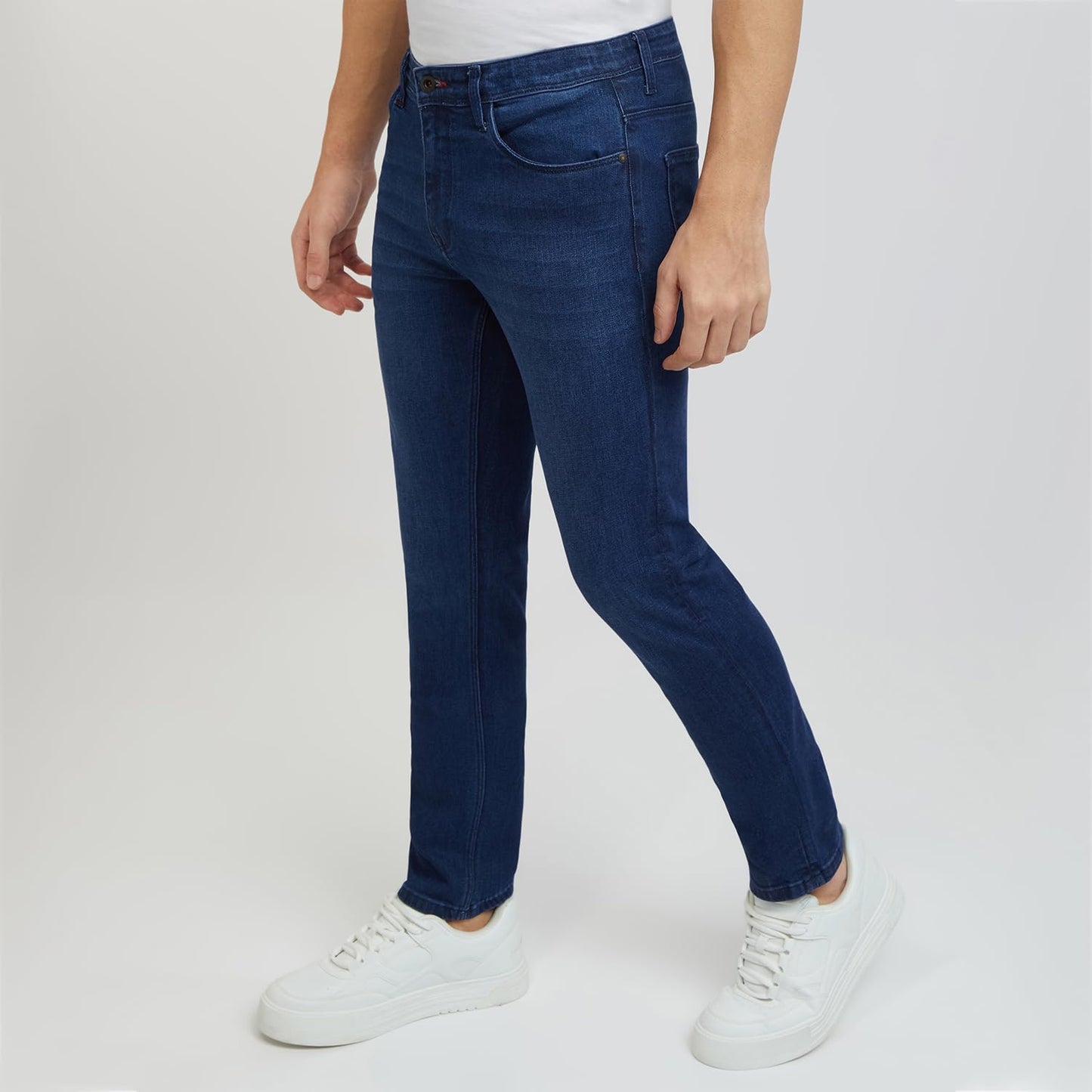 Raymond Men's Slim Jeans (RCYL00462-B7_Dark Blue