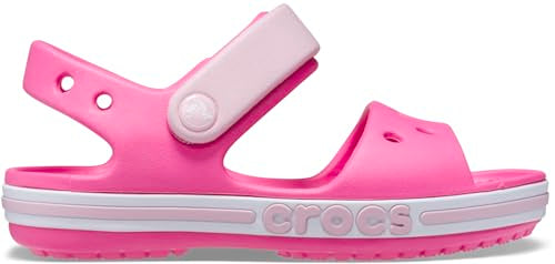 Crocs Unisex Child Bayaband Sandal Electric Pink/Electric Pink 10 Kids