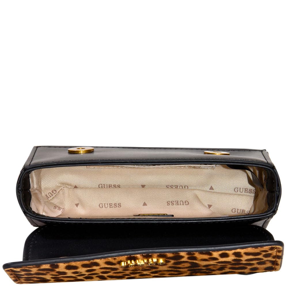 Guess Womens Iseline Mini Flap Bag (pack of 1), LEO, One Size, Western