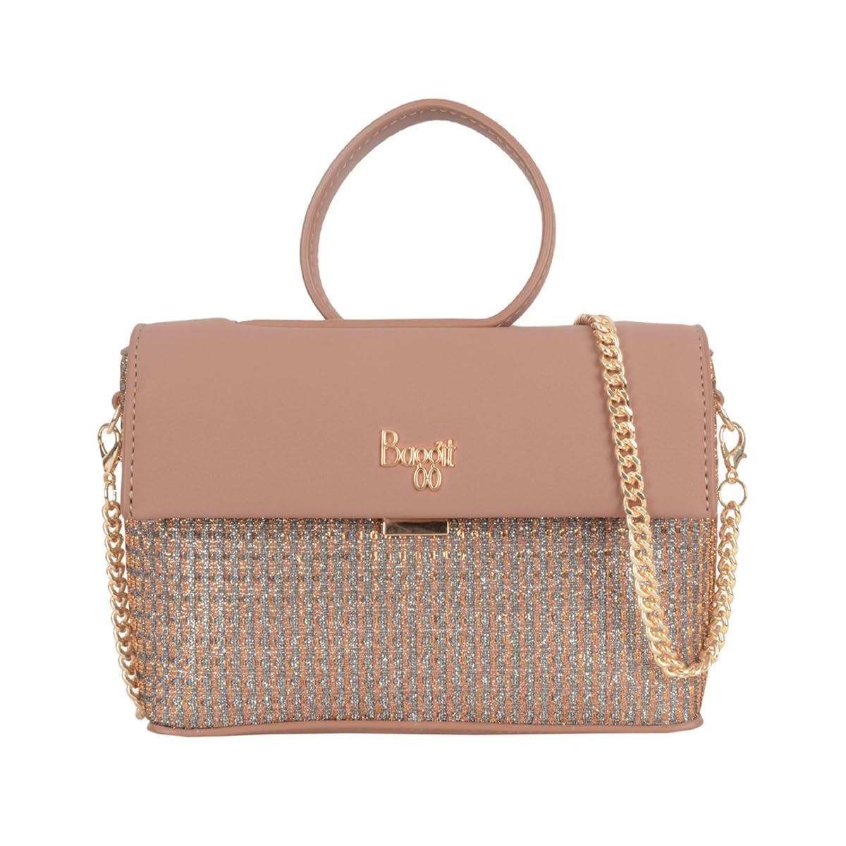 Baggit Women Brown Xxxs Size Satchel Sling Bag | Ladies Stylish Casual Cross Body Purse Handbag