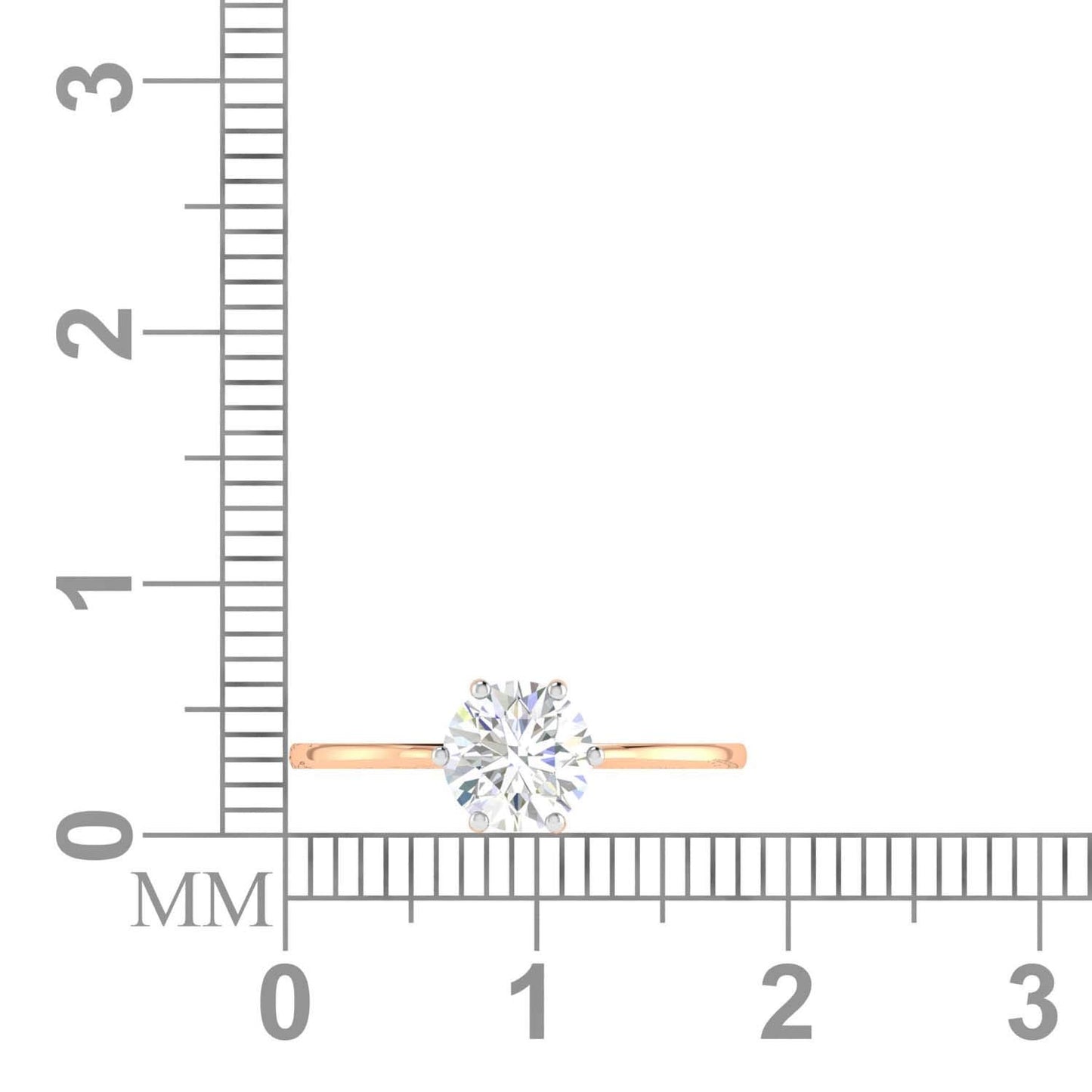 AVSAR 14KT Rose Gold Ring for Women