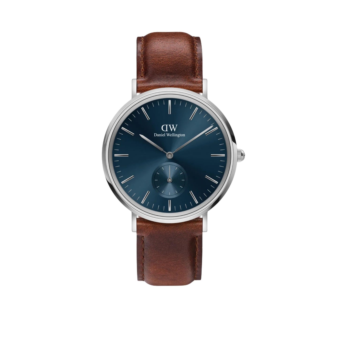 DANIEL WELLINGTON Men Analogue Round Blue Dial Watch- DW00100709K