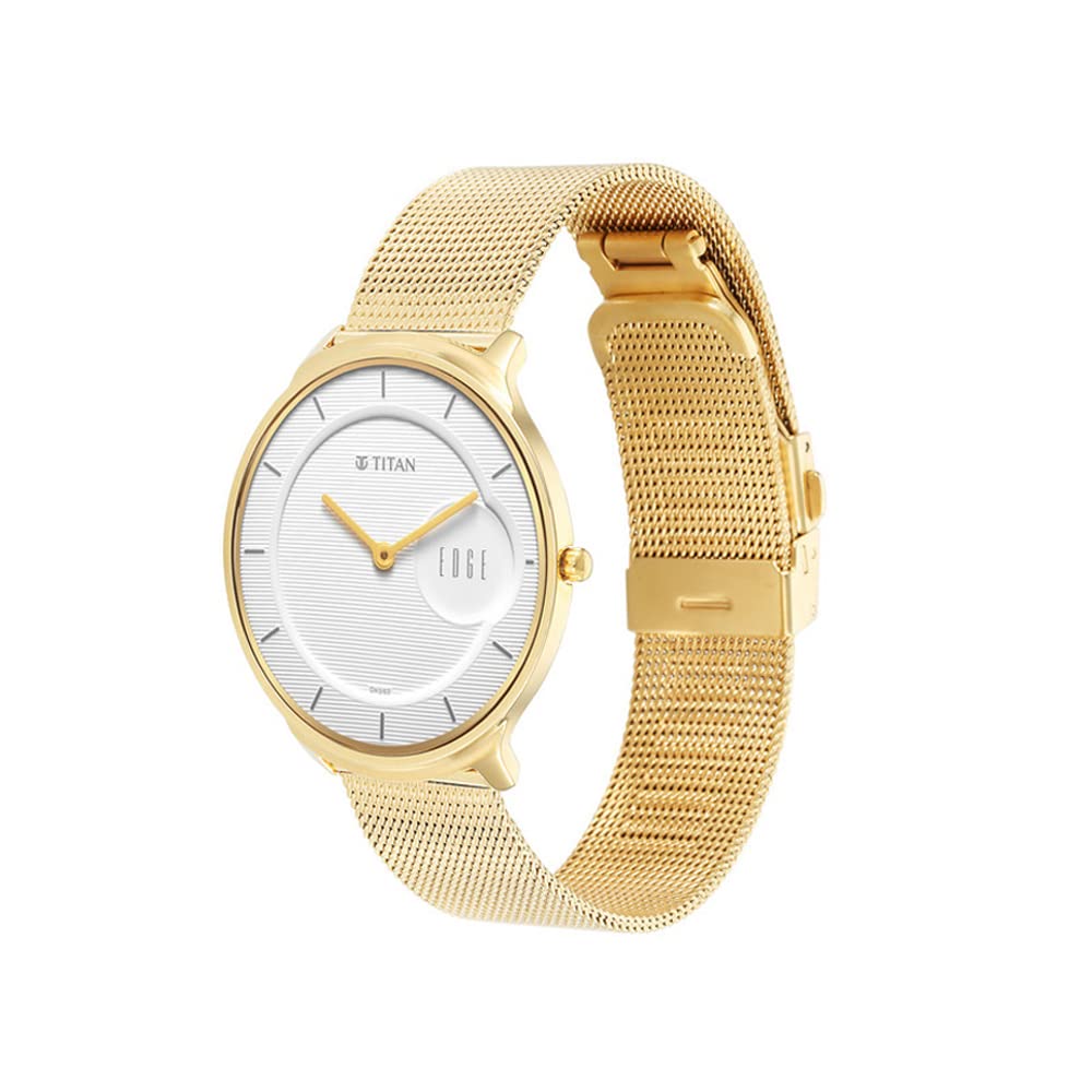 Titan White Dial Analog Watch for Men-NR1843YM01