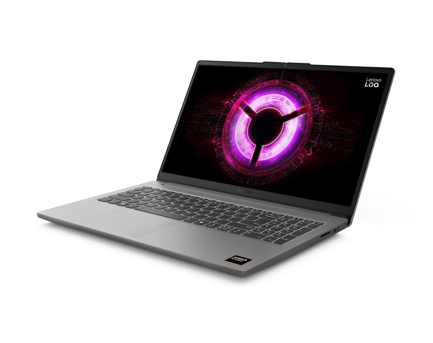 Lenovo LOQ Essential AMD Ryzen 5 7535HS | NVIDIA RTX 3050 6GB (16GB RAM/512GB SSD/144Hz Refresh Rate/15.6" (39.6cm)/Windows 11/Office Home 2024/3 Mon. Game Pass/Grey/1.8Kg), 83S000G8IN Gaming Laptop
