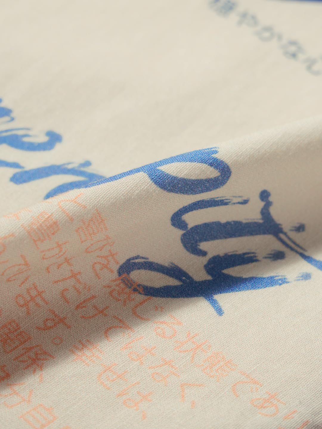 The Souled Store Cotton Linen Shirt: Unbound Women and Girls Long Sleeves Collared Neck Button Front Beige All Over Printed Cotton Linen Boyfriend Shirts