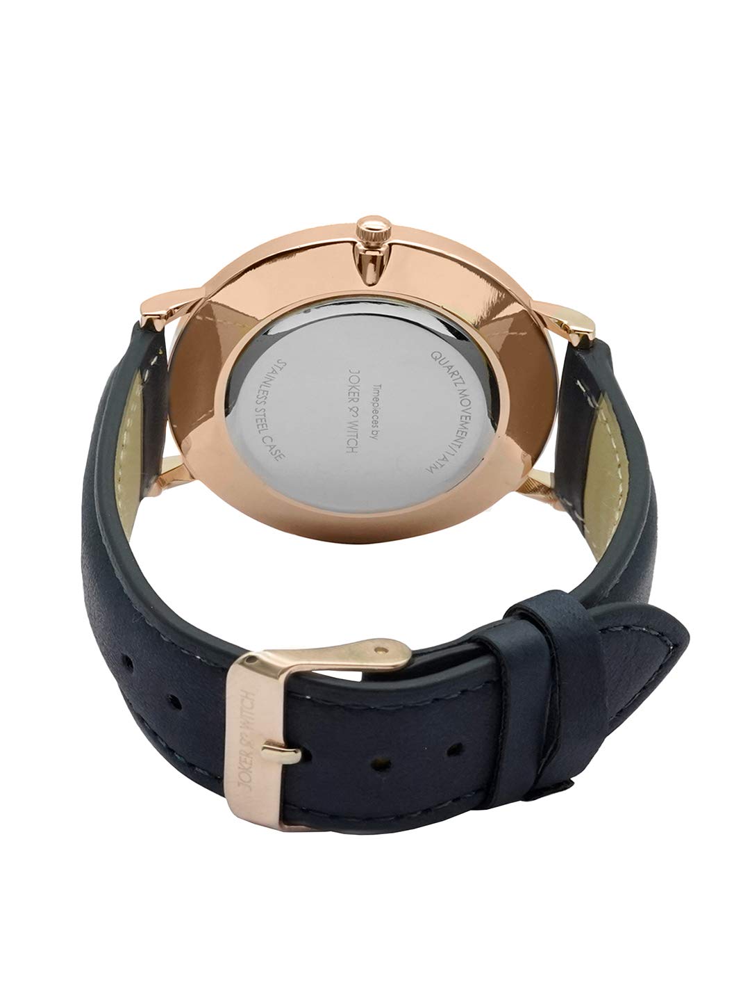 Joker & Witch Faux Leather Unisex Howl & Sophie Couple Analog Watch Gift Set For Men And Women, Dial_White