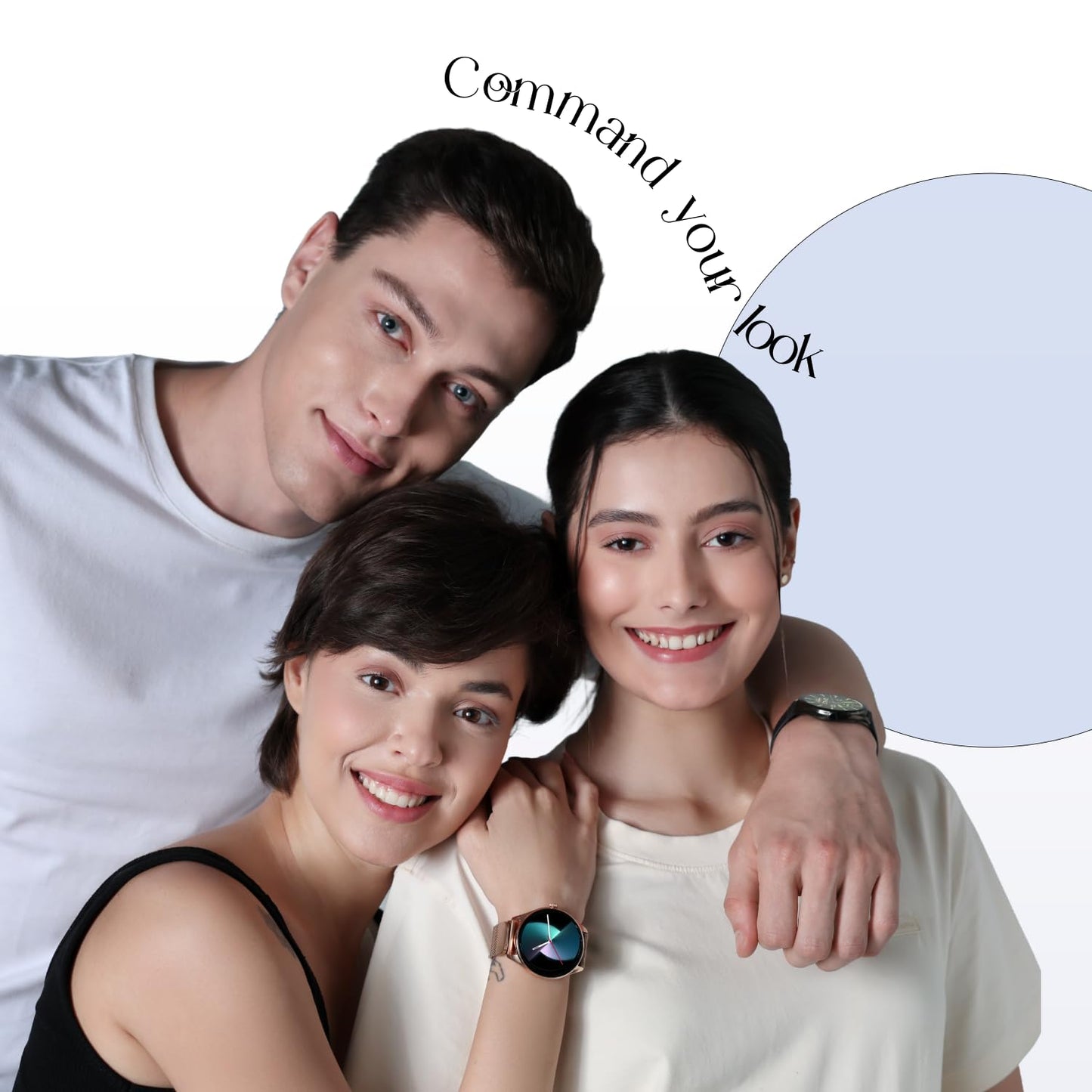 Noise Twist 2 Smart Watch with 1.43” AMOLED Screen, AI Search & Voice Assistant, Bluetooth Calling, Stainless Steel Back, 7-Day Battery, 100+ Watch Faces, Health Suite, IP68 (Space Blue)