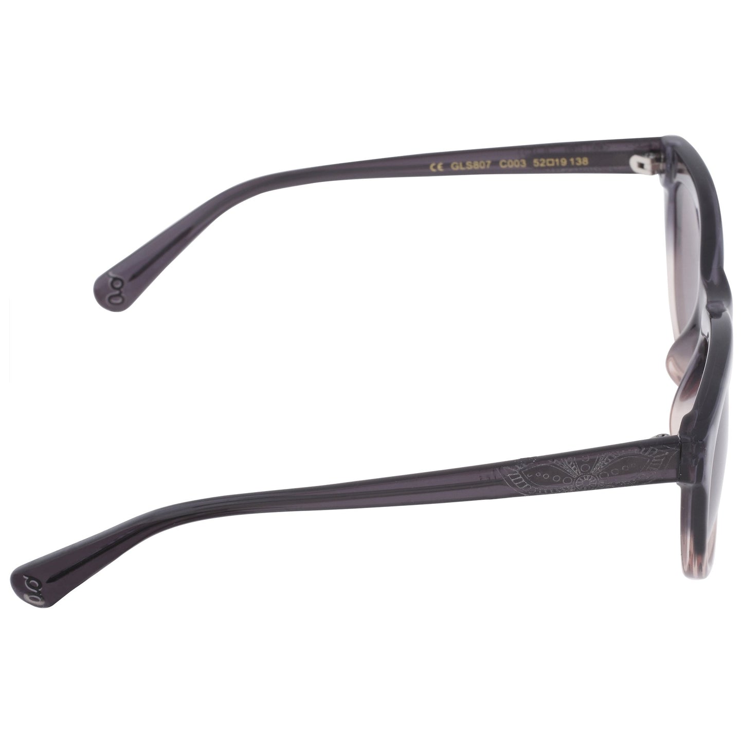 Giordano UV Protected Cateye Women Sunglasses (GLS807C003|50|Grey lens)