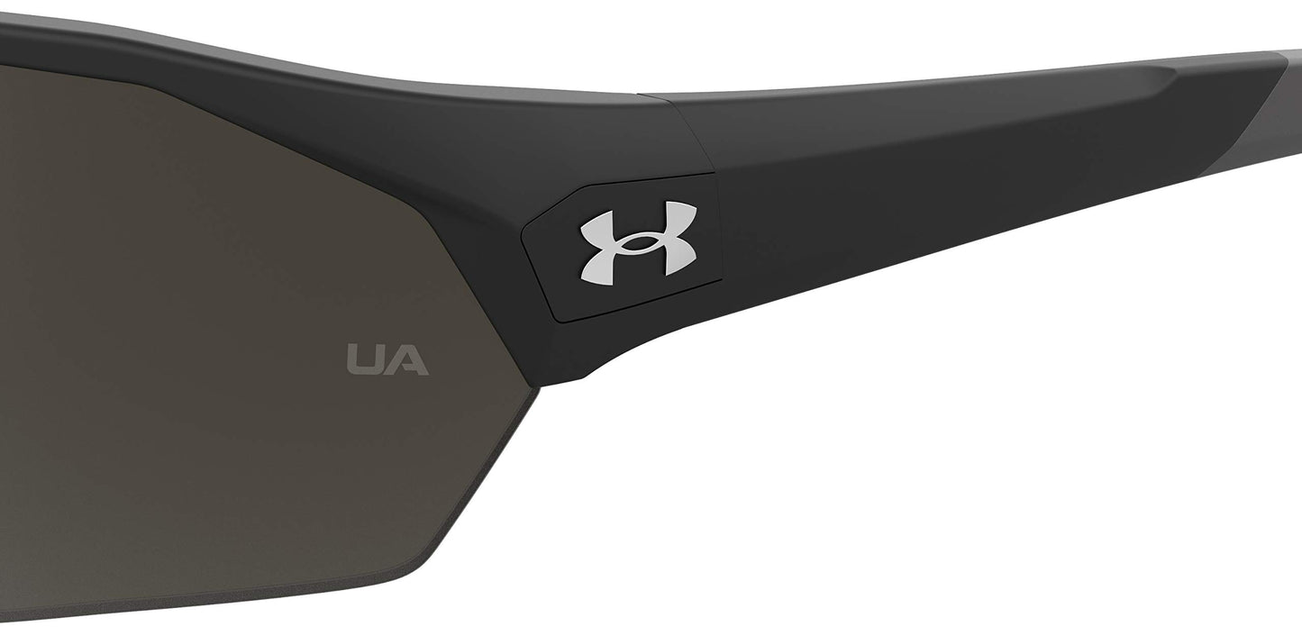 Under Armour Men Special Shape Sunglasses Multicolour Frame, Silver Lens (72Mm, 10Mm)