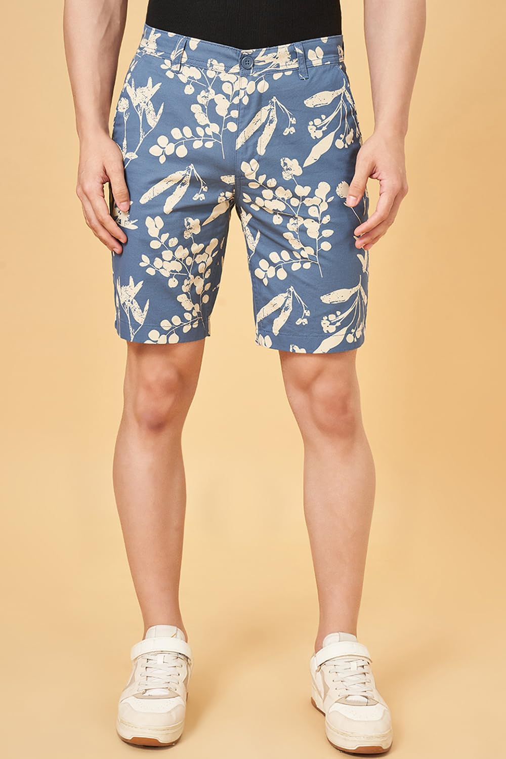 Men's Urban Ranger Navy Shorts,Deep Water,32