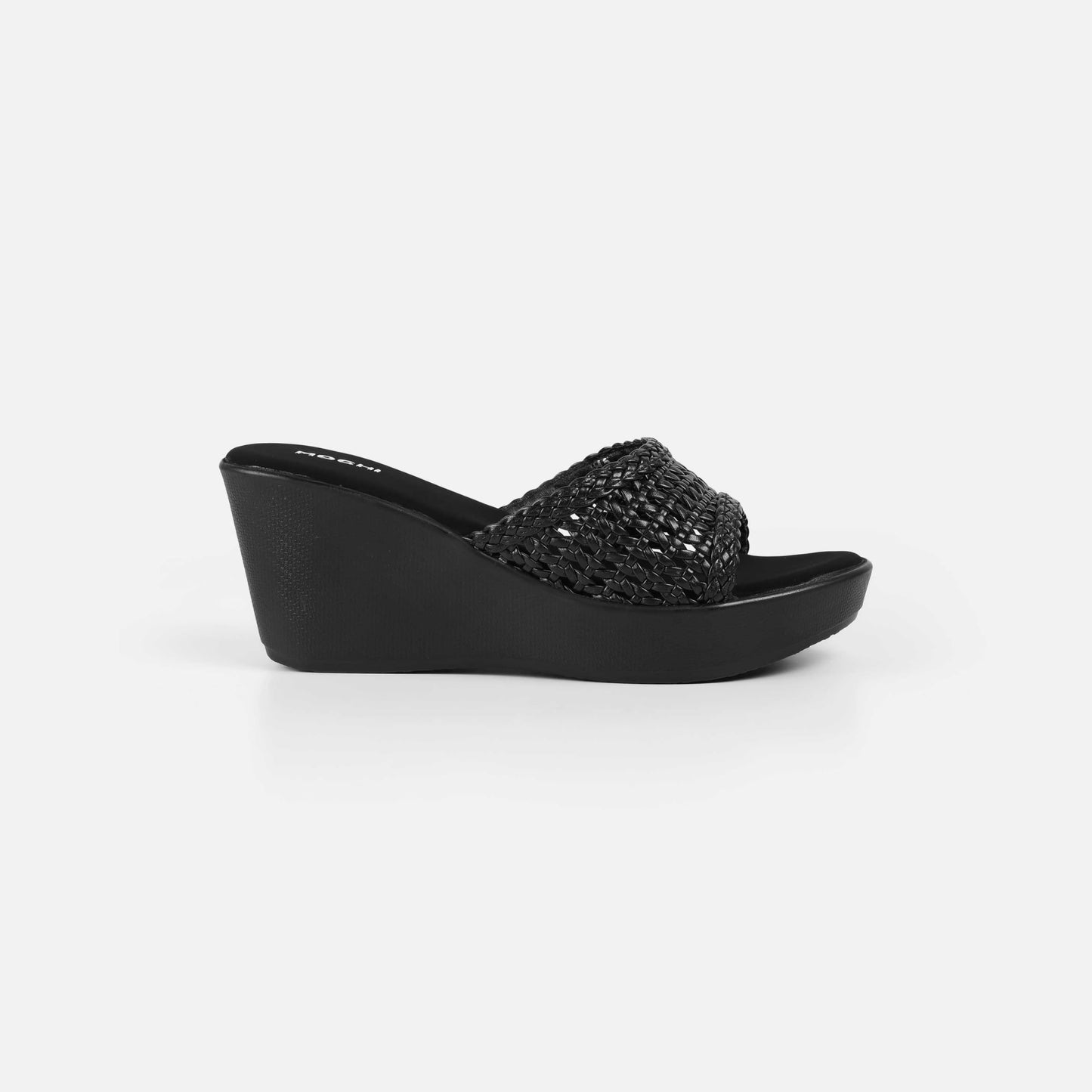 Mochi Women's Open Casual - les with Flat Black Flat sole UK/5 EU/38(34-428)
