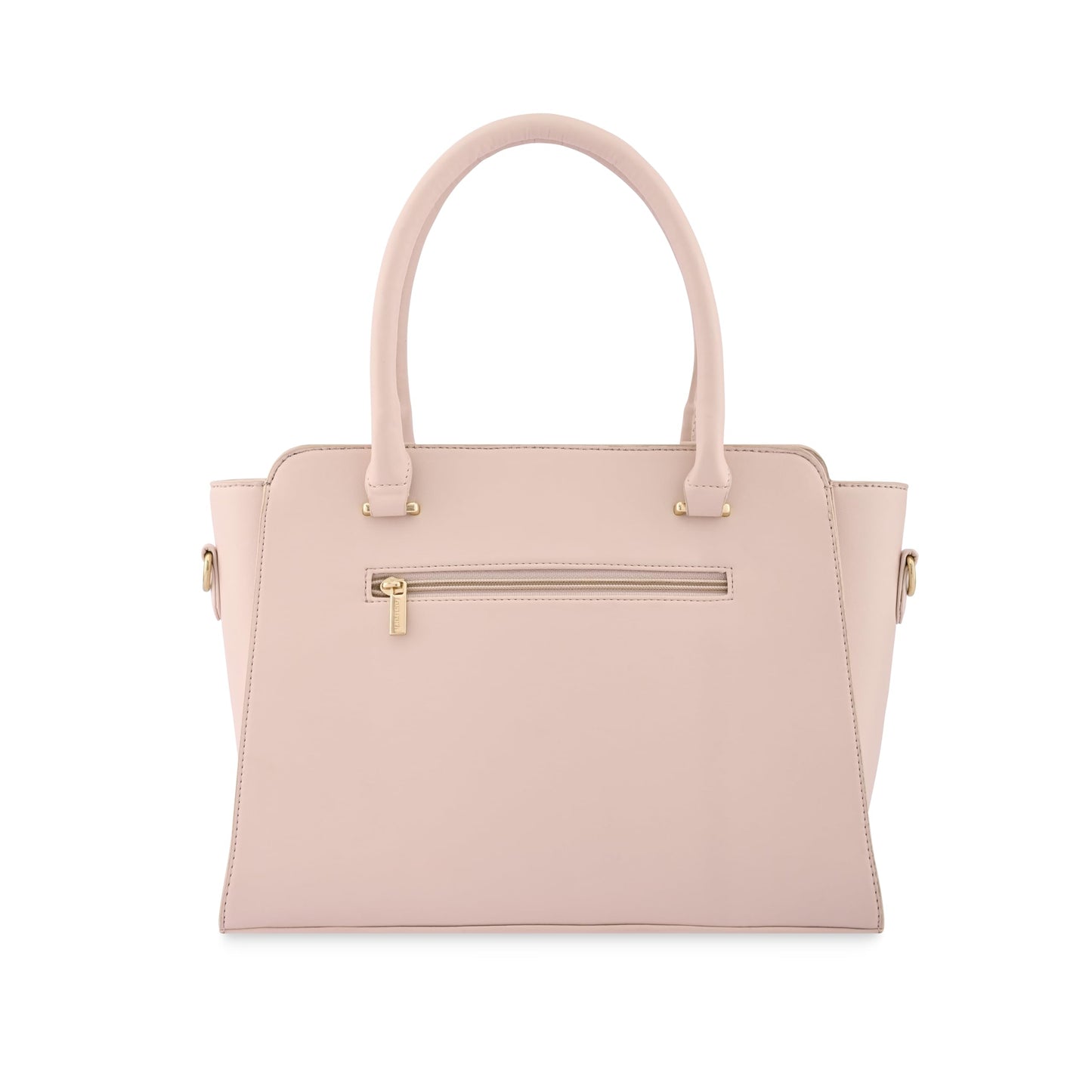 Fastrack Women and Girls Solid Classic Satchel Bag, And | Made Up Of Premium Faux Leather, Pink