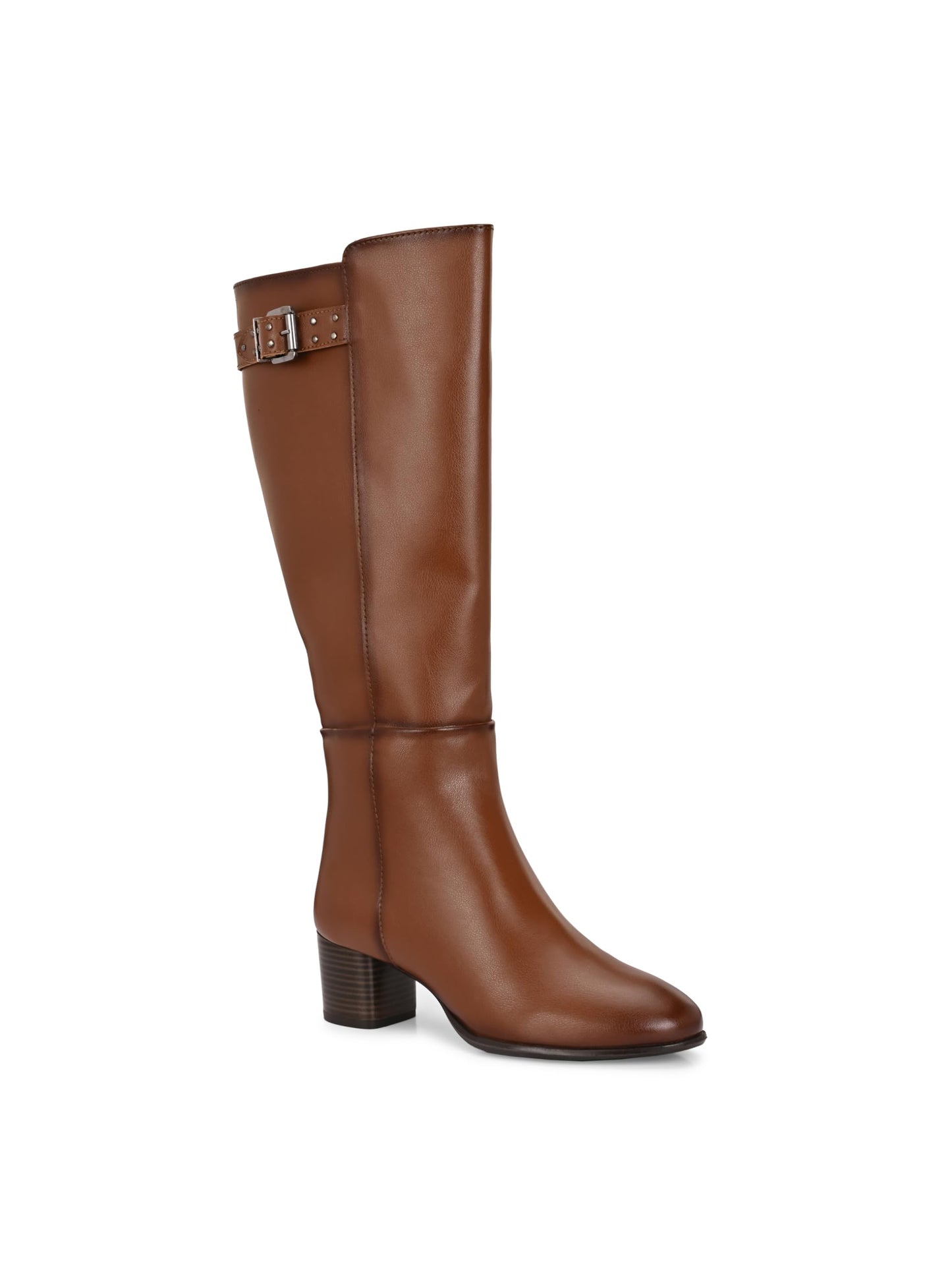 Delize Tan Women Knee ankle boots 64473-36