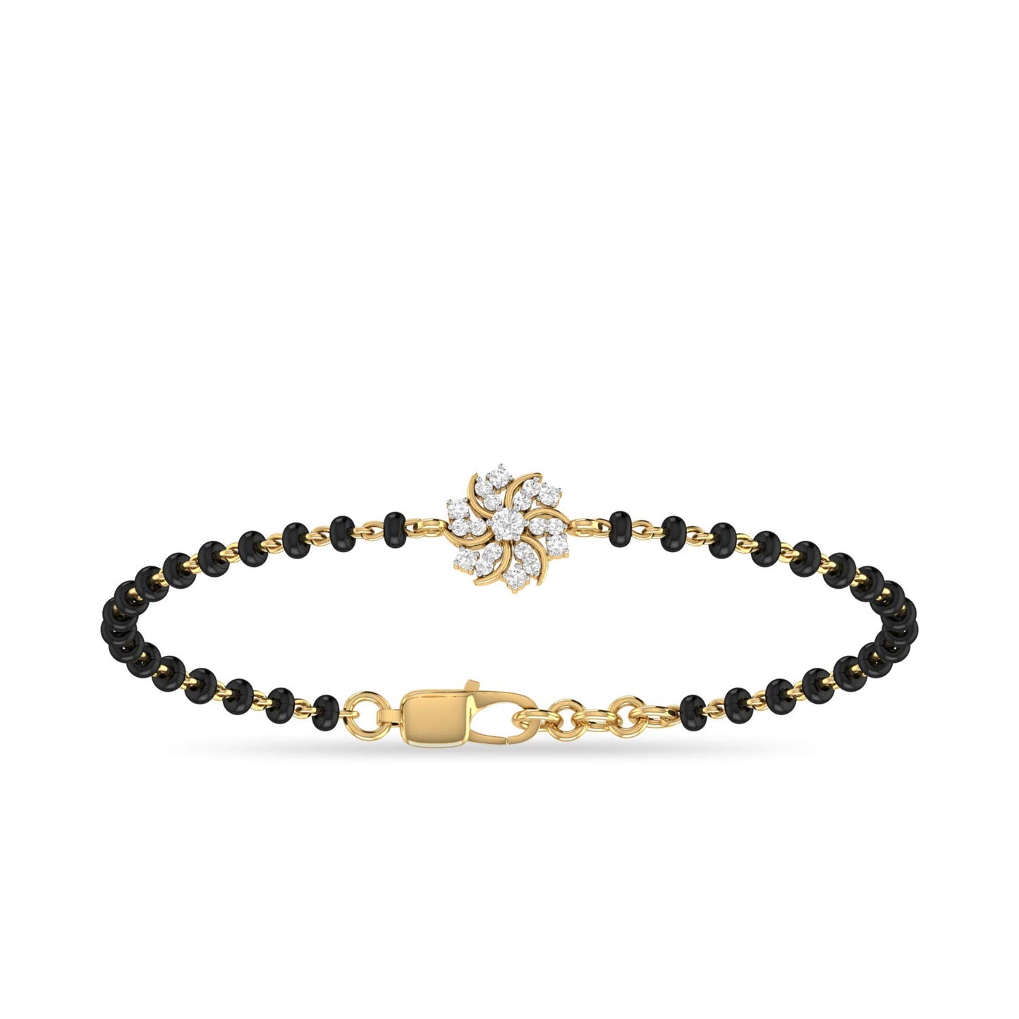 PC Jeweller 18k (750) Yellow Gold and Diamond Bracelet for Women