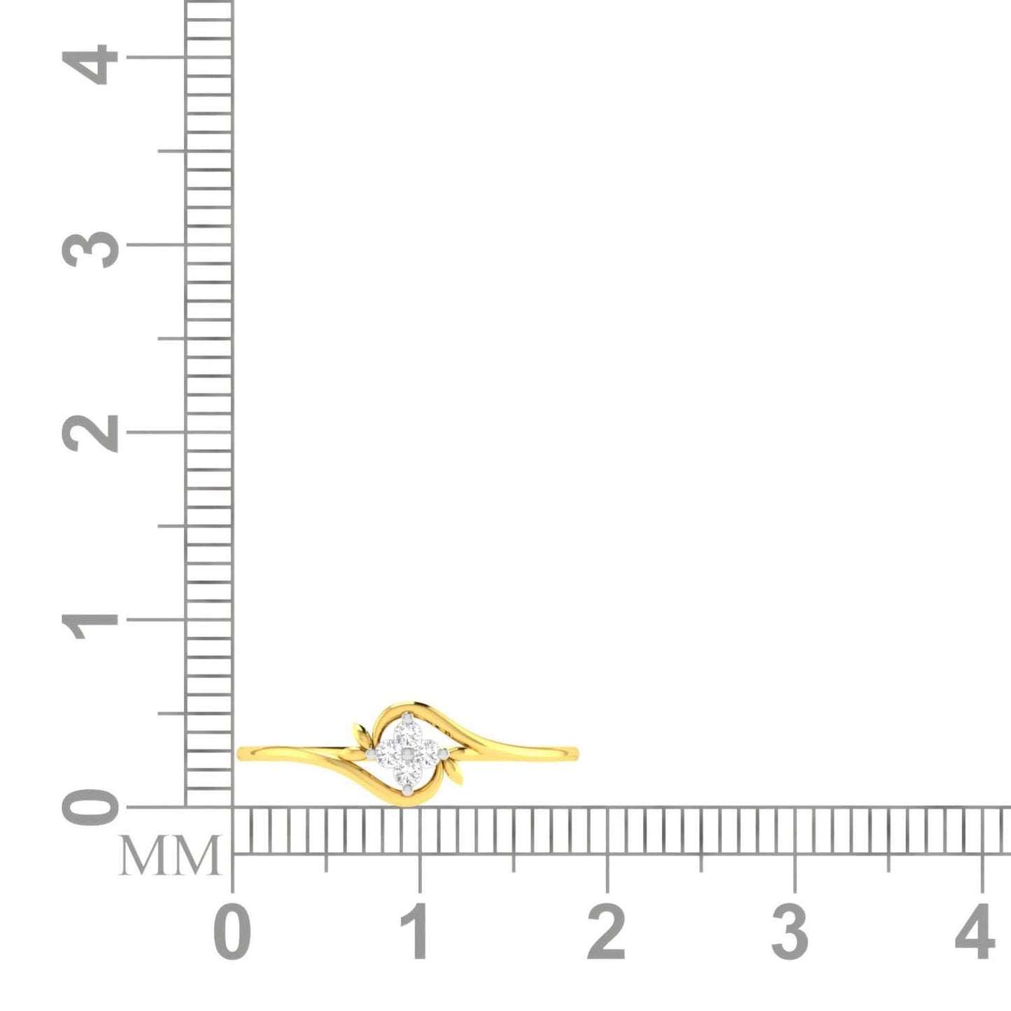 AVSAR 14KT Yellow Gold Ring for Women