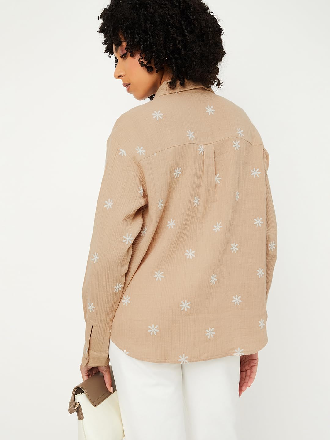 Max Women's Regular Fit Shirt (MOV04_Beige