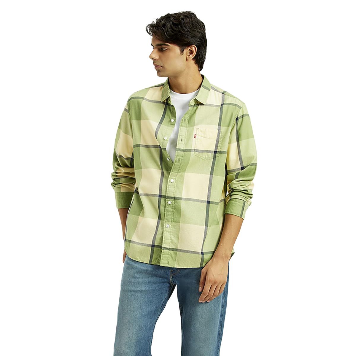 Levi's Men's Slim Fit Shirt (32907-0536_Multi