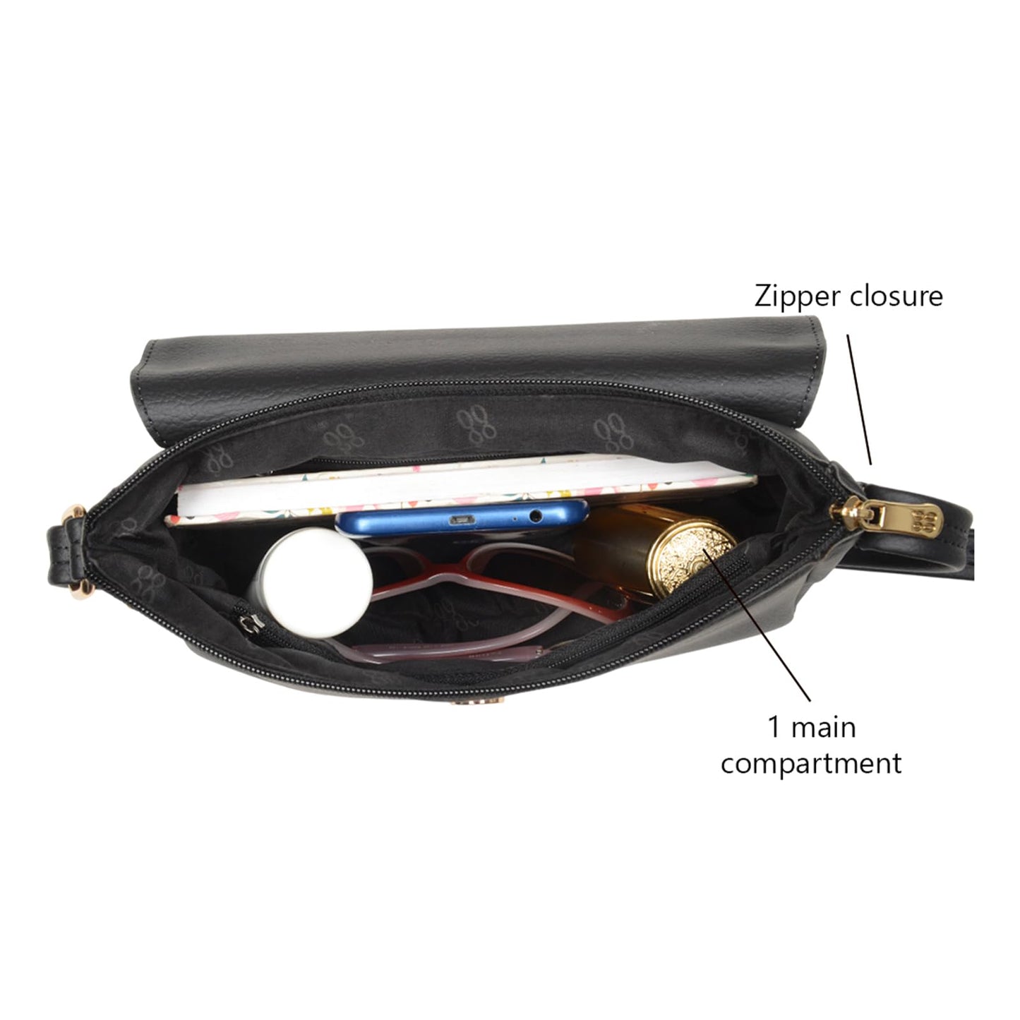 Baggit Women Small Size handbag | Ladies Stylish Casual Purse Bag