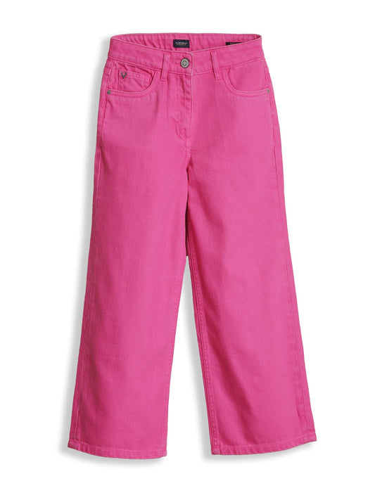 Allen Solly Girls Pink Jeans