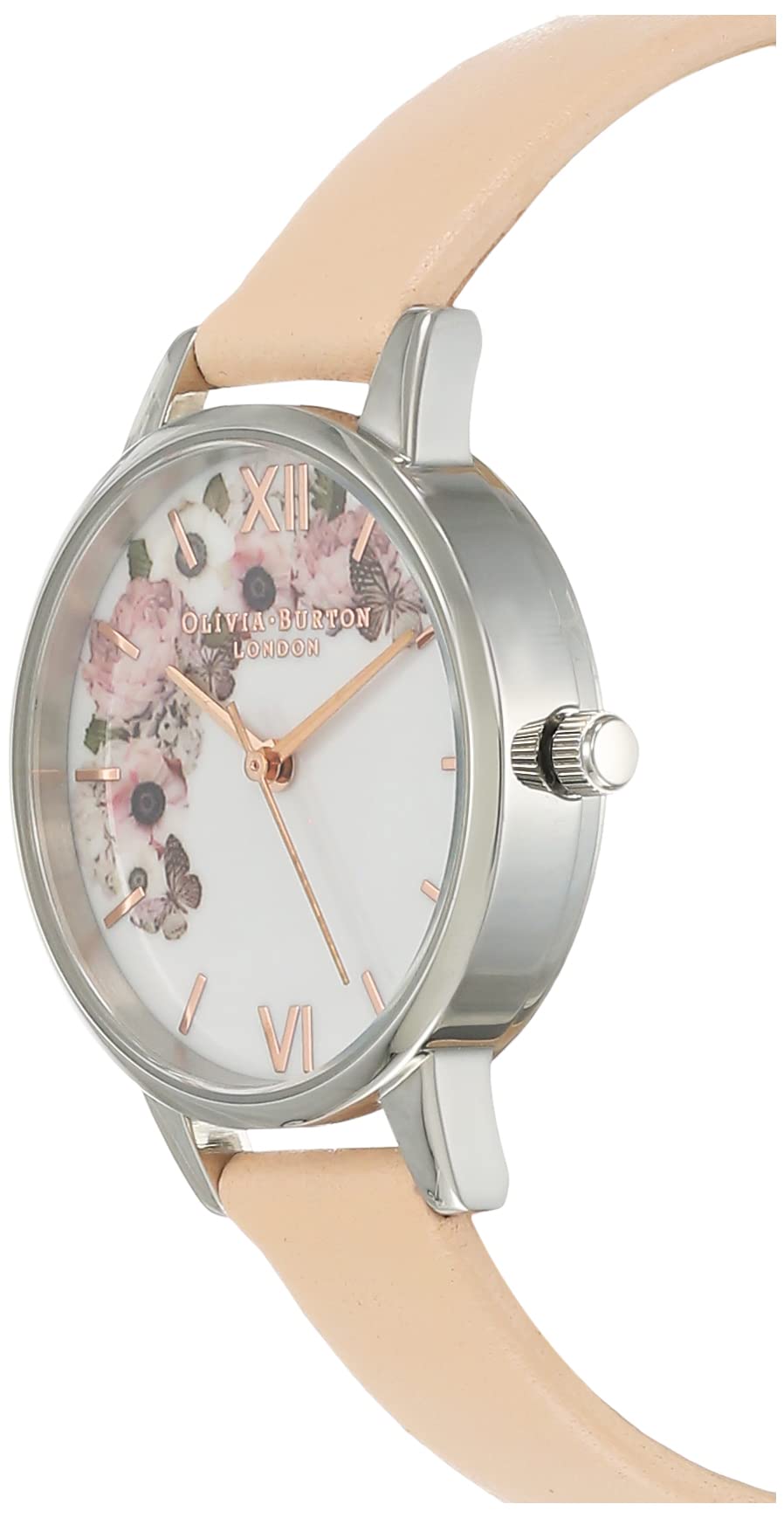Olivia Burton Analog White Dial Women's Watch-OBGSET99