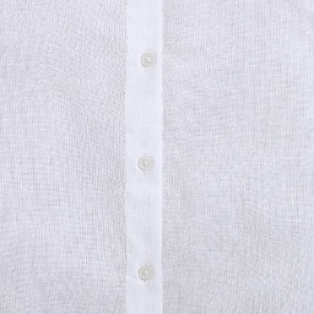 Hopscotch Cotton Girls Floral Embroideshirtskirt Set In White Color For Ages 7-8 Years